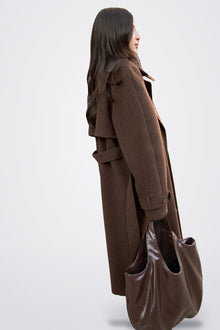 WOOL - Trench Coat Side Profile | Amari Sydney